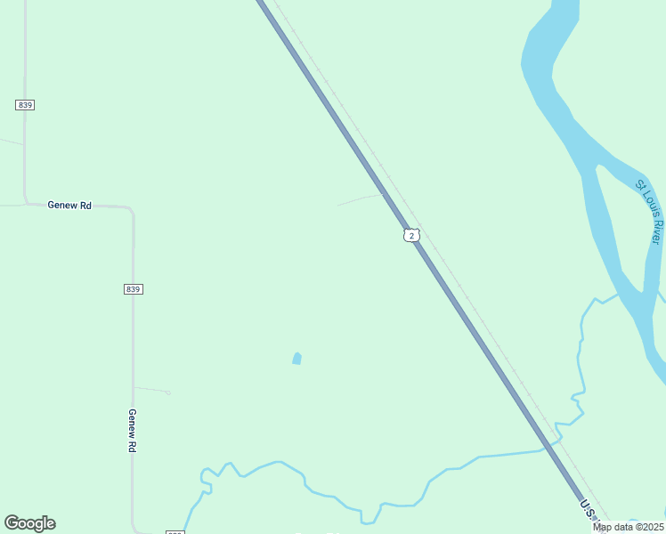 map of restaurants, bars, coffee shops, grocery stores, and more near 1132 U.S. 2 in Floodwood