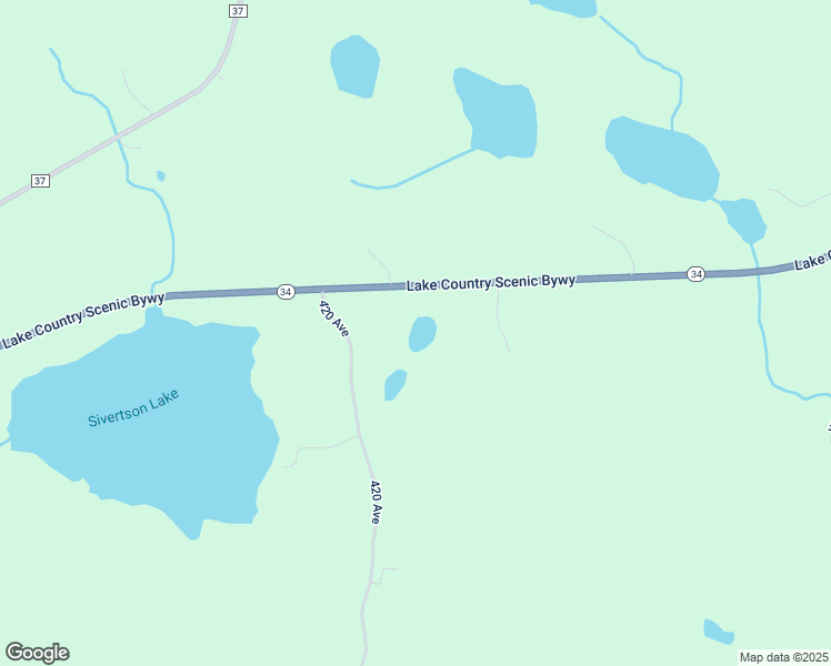 map of restaurants, bars, coffee shops, grocery stores, and more near 42093 Minnesota 34 in Osage