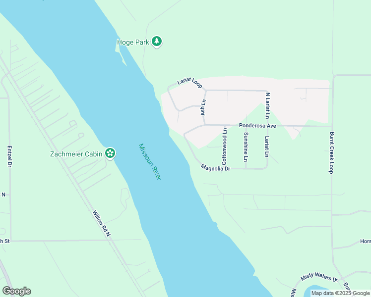 map of restaurants, bars, coffee shops, grocery stores, and more near 5909-6149 Magnolia Drive in Bismarck