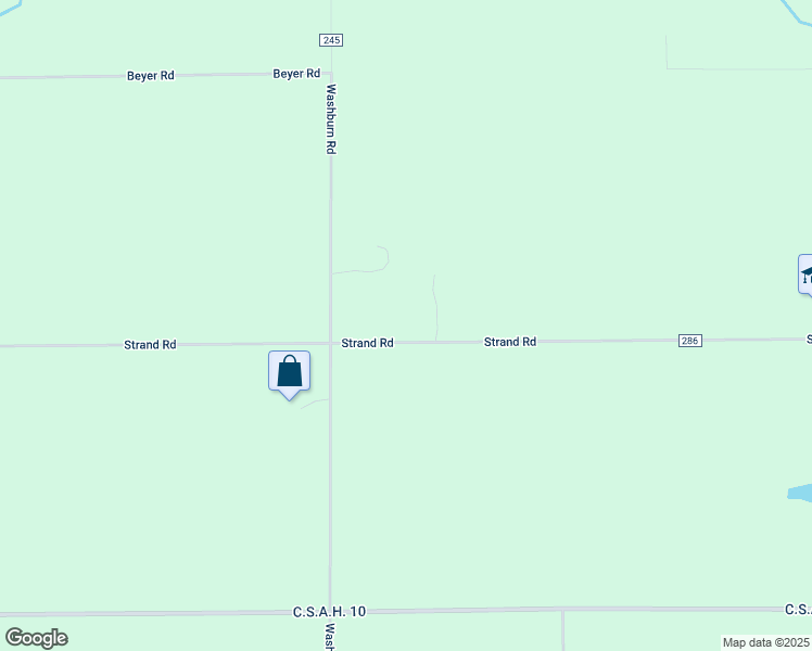 map of restaurants, bars, coffee shops, grocery stores, and more near 3283 Strand Road in Duluth
