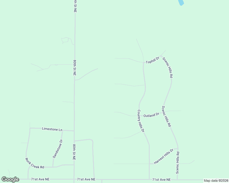 map of restaurants, bars, coffee shops, grocery stores, and more near 8314 Outland Road in Bismarck