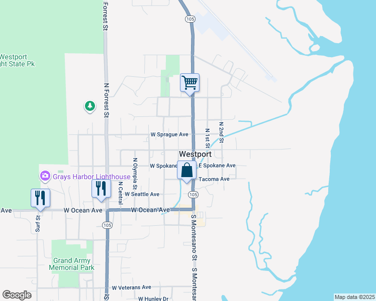 map of restaurants, bars, coffee shops, grocery stores, and more near in Westport