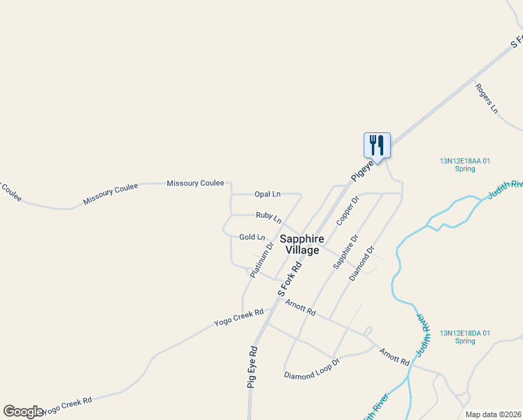 map of restaurants, bars, coffee shops, grocery stores, and more near Ruby Lane in Hobson
