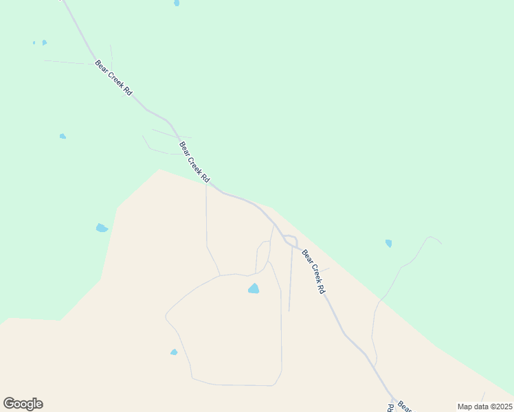 map of restaurants, bars, coffee shops, grocery stores, and more near Bear Creek Road in Latah County