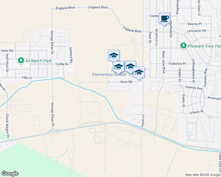 map of restaurants, bars, coffee shops, grocery stores, and more near 4545 Siren's Road in Missoula