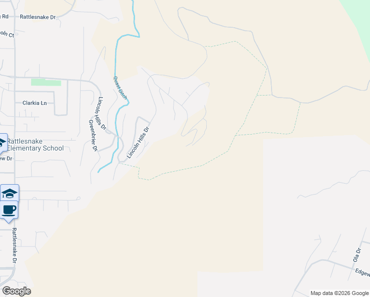 map of restaurants, bars, coffee shops, grocery stores, and more near 2761 Contour Road in Missoula