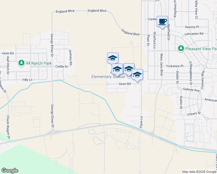 map of restaurants, bars, coffee shops, grocery stores, and more near 4545 Siren's Road in Missoula