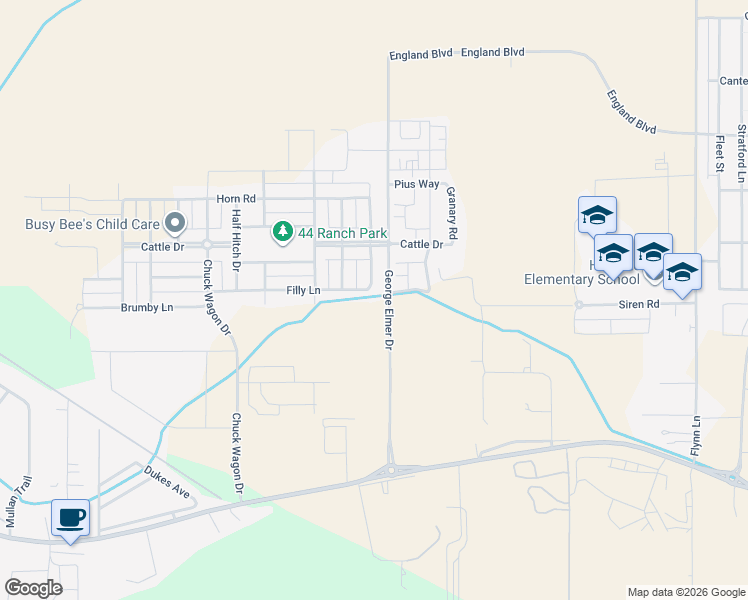 map of restaurants, bars, coffee shops, grocery stores, and more near 2428 Latigo Drive in Missoula