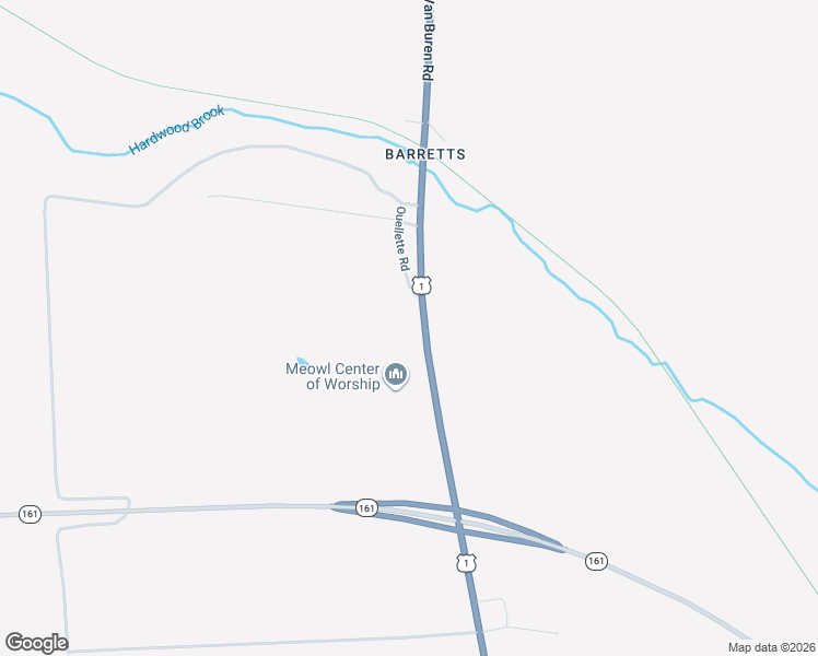 map of restaurants, bars, coffee shops, grocery stores, and more near 376 Van Buren Road in Caribou