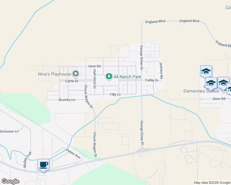 map of restaurants, bars, coffee shops, grocery stores, and more near 5320 Filly Lane in Missoula
