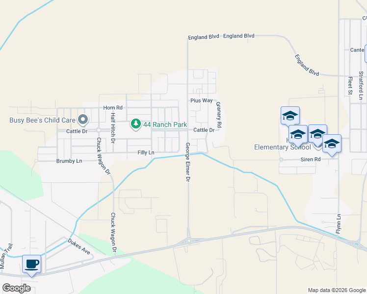 map of restaurants, bars, coffee shops, grocery stores, and more near 2428 Latigo Drive in Missoula