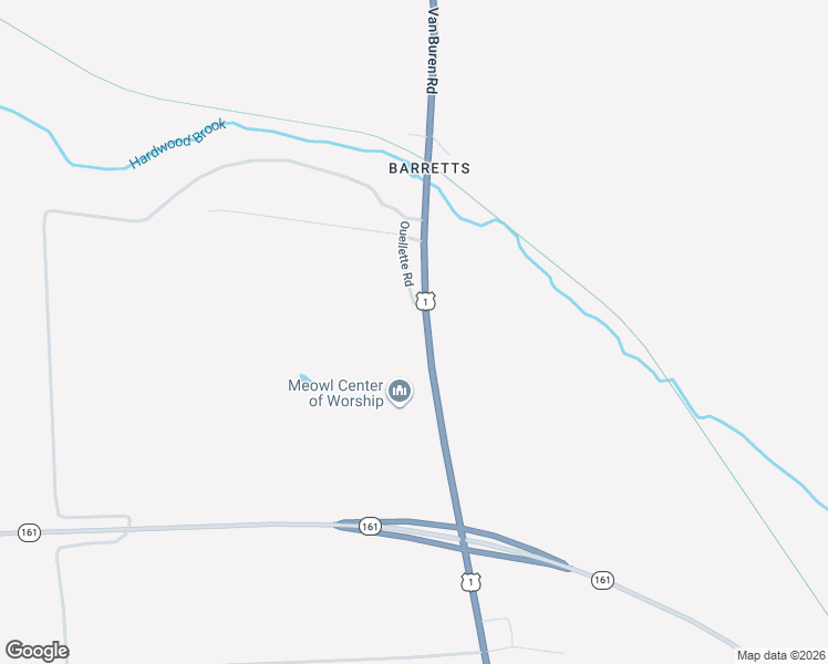 map of restaurants, bars, coffee shops, grocery stores, and more near 376 Van Buren Road in Caribou