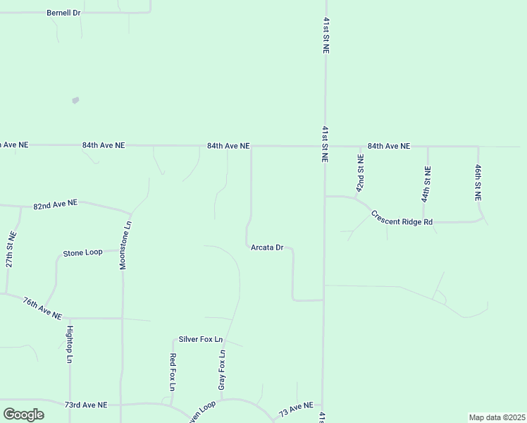map of restaurants, bars, coffee shops, grocery stores, and more near 8233-8399 Arcata Drive in Bismarck