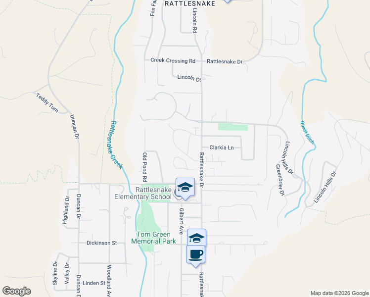 map of restaurants, bars, coffee shops, grocery stores, and more near 3205 Meagher Lane in Missoula