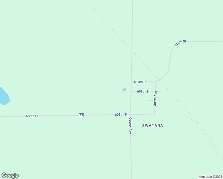 map of restaurants, bars, coffee shops, grocery stores, and more near 60587 Osprey Avenue in Aitkin County