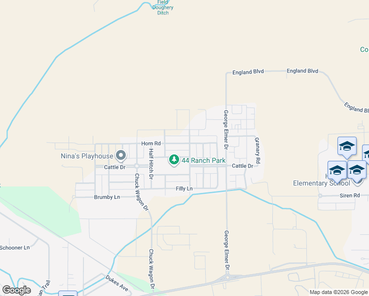 map of restaurants, bars, coffee shops, grocery stores, and more near 2525 Riata Road in Missoula
