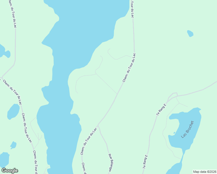 map of restaurants, bars, coffee shops, grocery stores, and more near Rue Lachapelle in Laurentides