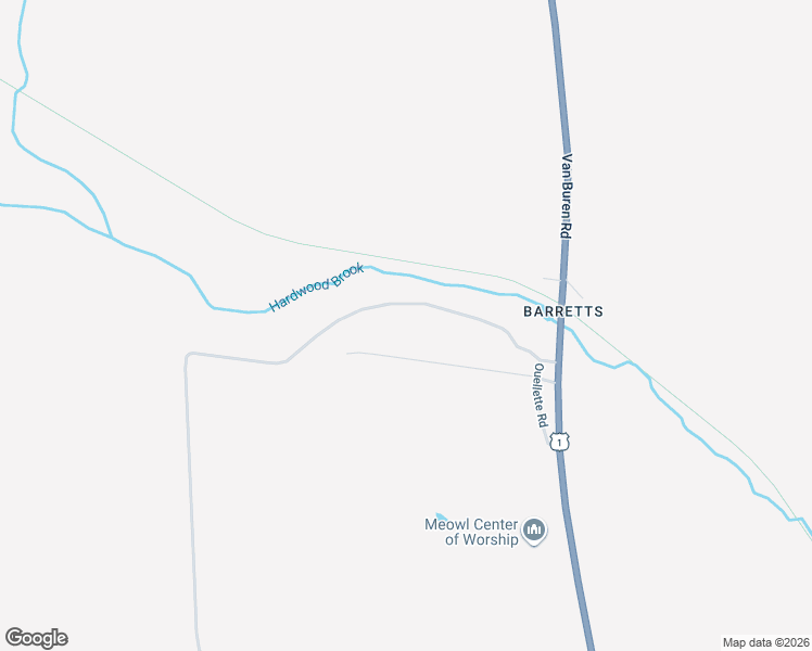 map of restaurants, bars, coffee shops, grocery stores, and more near 416 Van Buren Road in Caribou