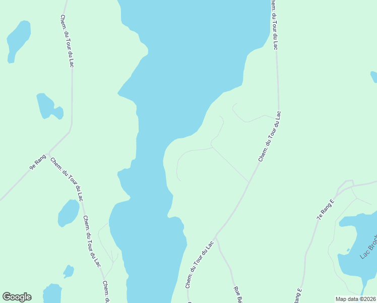 map of restaurants, bars, coffee shops, grocery stores, and more near Rue Lachapelle in Laurentides