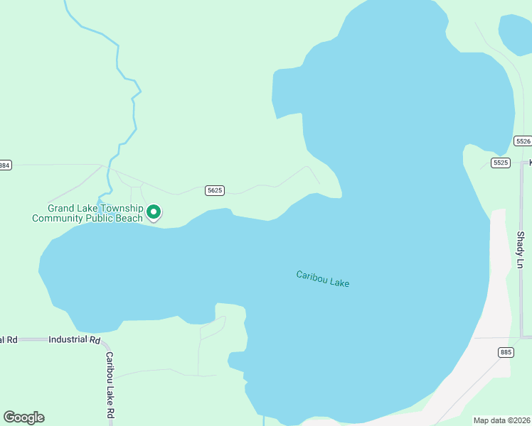 map of restaurants, bars, coffee shops, grocery stores, and more near 5996 Birch Point Road in Saginaw