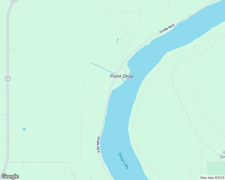 map of restaurants, bars, coffee shops, grocery stores, and more near 11512 Orville Road East in Eatonville