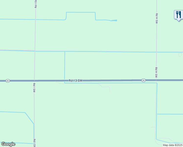 map of restaurants, bars, coffee shops, grocery stores, and more near 8502 Washington 26 in Royal City