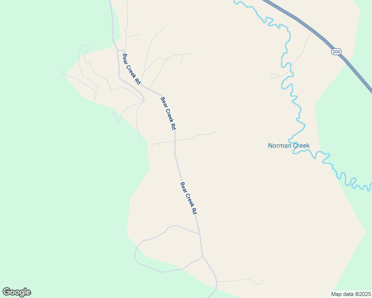 map of restaurants, bars, coffee shops, grocery stores, and more near 3100 Bear Creek Road in Greenough