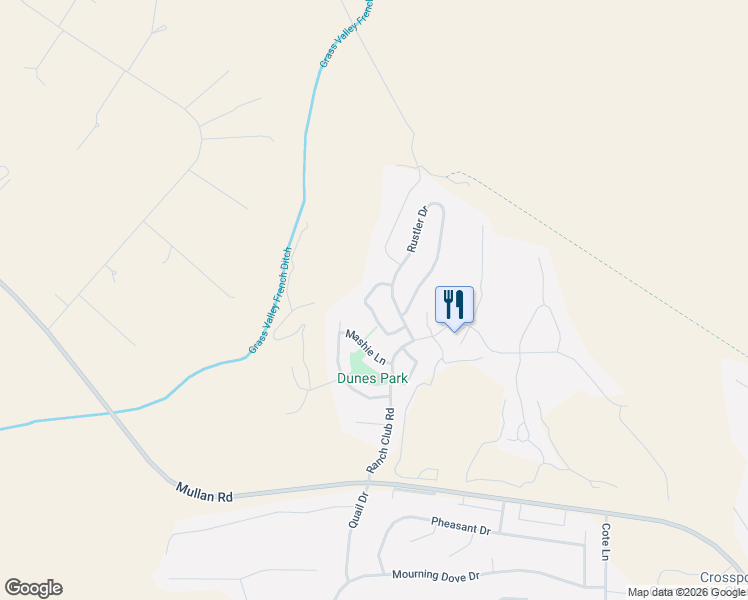 map of restaurants, bars, coffee shops, grocery stores, and more near 2739 Carnoustie Way in Missoula