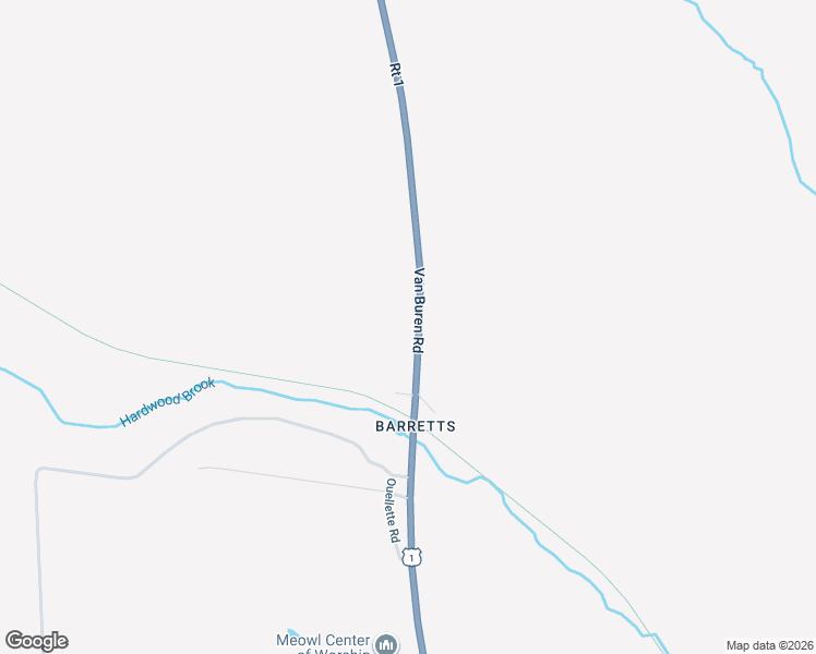 map of restaurants, bars, coffee shops, grocery stores, and more near 480 Van Buren Road in Caribou