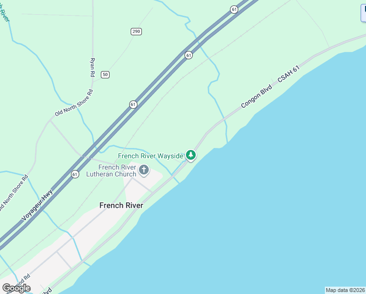 map of restaurants, bars, coffee shops, grocery stores, and more near 5367 North Shore Drive in Duluth