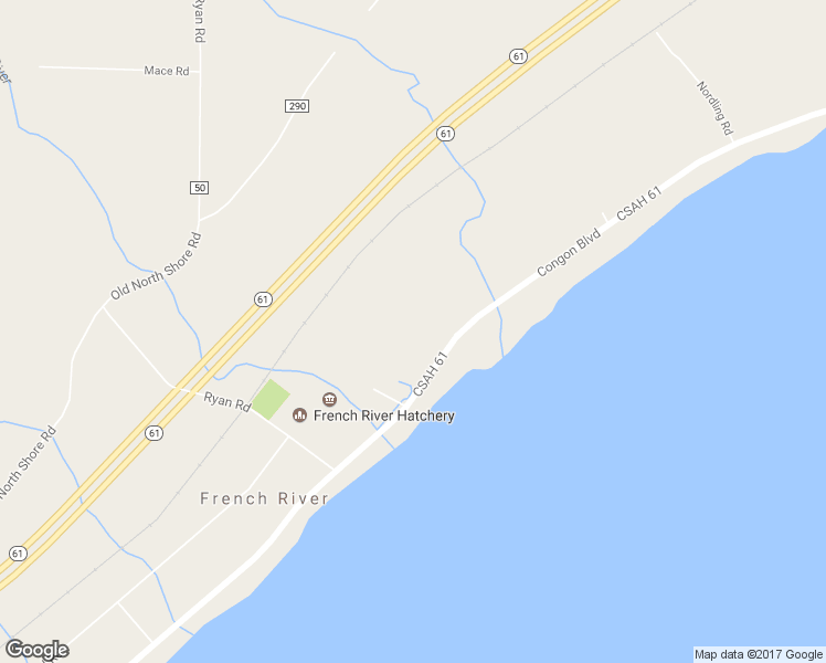 map of restaurants, bars, coffee shops, grocery stores, and more near 5367 North Shore Drive in Duluth