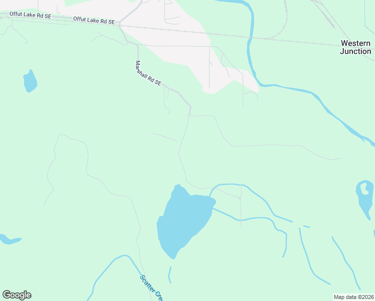 map of restaurants, bars, coffee shops, grocery stores, and more near 12702 Marshall Road Southeast in Tenino