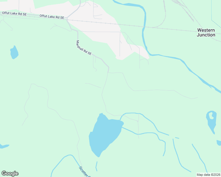 map of restaurants, bars, coffee shops, grocery stores, and more near 12702 Marshall Road Southeast in Tenino