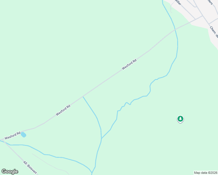 map of restaurants, bars, coffee shops, grocery stores, and more near 348 Chemin de Wexford in Shannon
