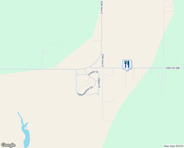 map of restaurants, bars, coffee shops, grocery stores, and more near 2463 Coves Court in Dickinson