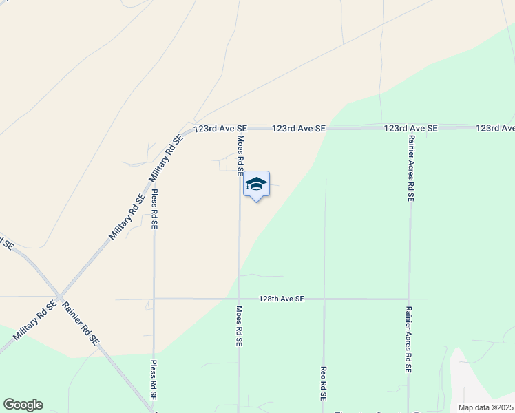 map of restaurants, bars, coffee shops, grocery stores, and more near in Rainier