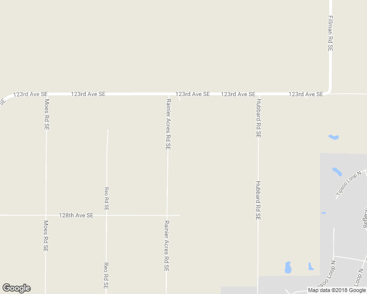 map of restaurants, bars, coffee shops, grocery stores, and more near 12510 Rainier Acres Road Southeast in Rainier