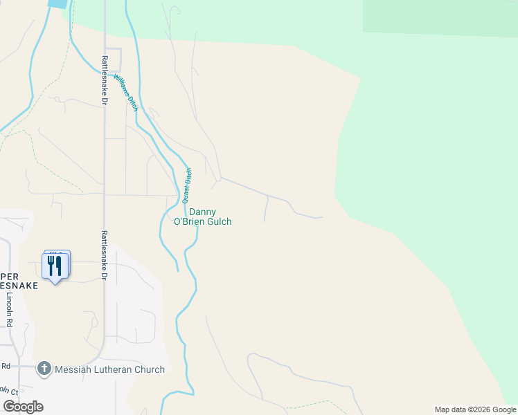 map of restaurants, bars, coffee shops, grocery stores, and more near 2 Elk Ridge Ct in Missoula