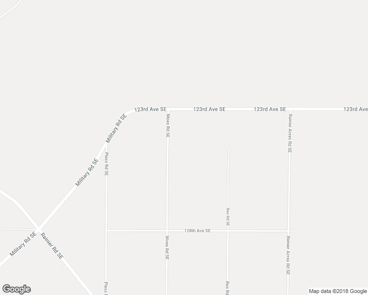 map of restaurants, bars, coffee shops, grocery stores, and more near 12424 Moes Road Southeast in Rainier