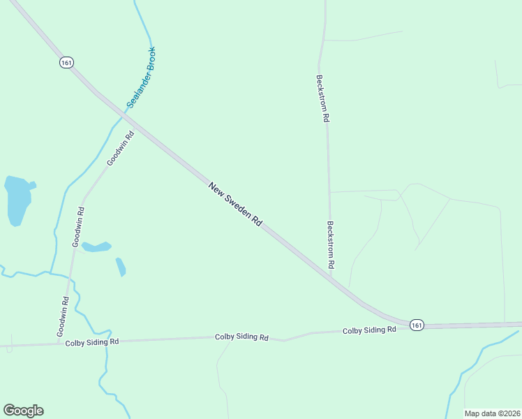 map of restaurants, bars, coffee shops, grocery stores, and more near 1337 New Sweden Road in Woodland