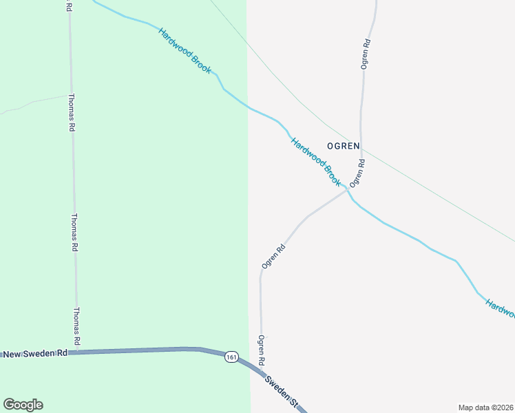 map of restaurants, bars, coffee shops, grocery stores, and more near 88 Ogren Road in Caribou