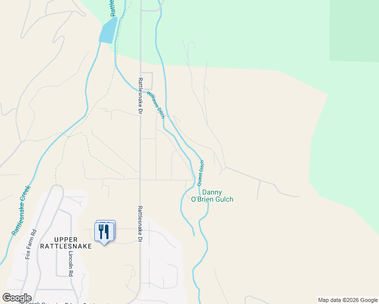 map of restaurants, bars, coffee shops, grocery stores, and more near 4624-4704 Aspen Drive in Missoula