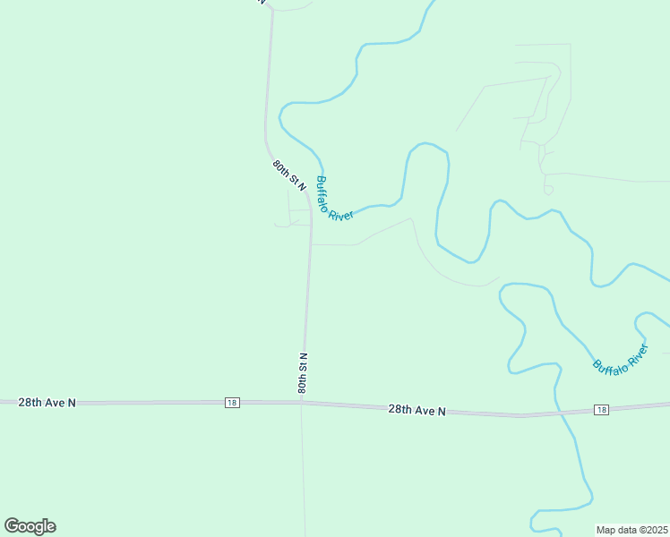map of restaurants, bars, coffee shops, grocery stores, and more near 3052 80th Street North in Glyndon