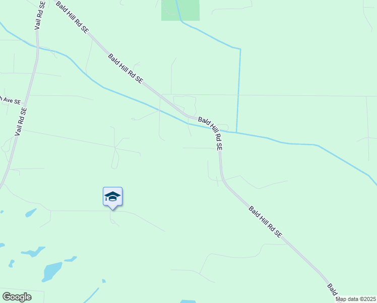 map of restaurants, bars, coffee shops, grocery stores, and more near 12007 Bald Hill Road Southeast in Yelm