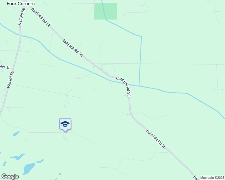 map of restaurants, bars, coffee shops, grocery stores, and more near 12007 Bald Hill Road Southeast in Yelm