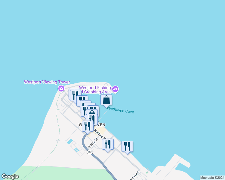 map of restaurants, bars, coffee shops, grocery stores, and more near 871 Neddie Rose Drive in Westport