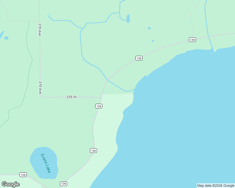 map of restaurants, bars, coffee shops, grocery stores, and more near 37551 County Road 126 in Rochert