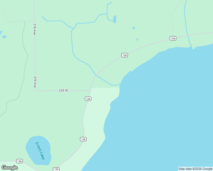 map of restaurants, bars, coffee shops, grocery stores, and more near 37551 County Road 126 in Rochert