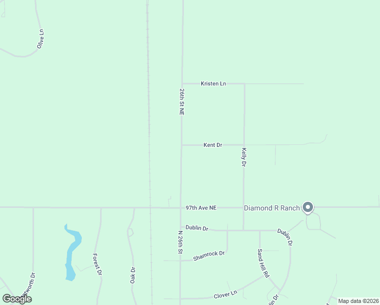 map of restaurants, bars, coffee shops, grocery stores, and more near 2605 Kent Drive in Bismarck