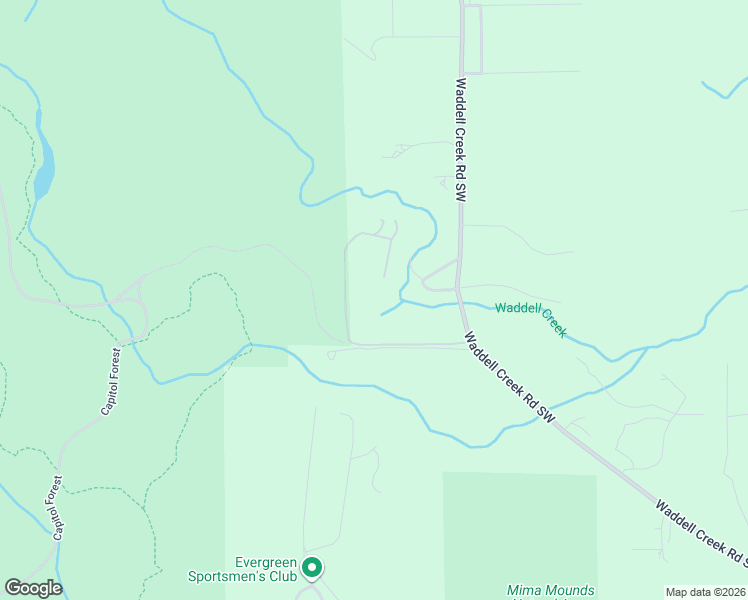 map of restaurants, bars, coffee shops, grocery stores, and more near 11846 Deer Trail Lane Southwest in Olympia